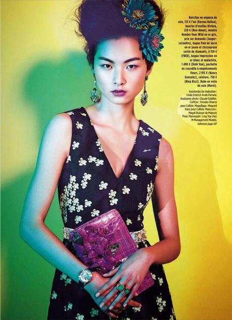 Ling Yue For Gala Magazine, France, March 2014