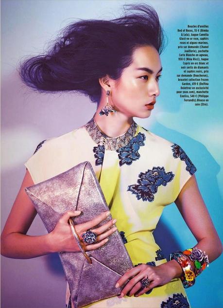 Ling Yue For Gala Magazine, France, March 2014