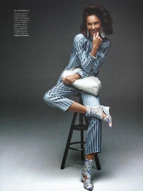 Mariana Coldebella by Mario Sierra for Elle Magazine, Spain, April 2014