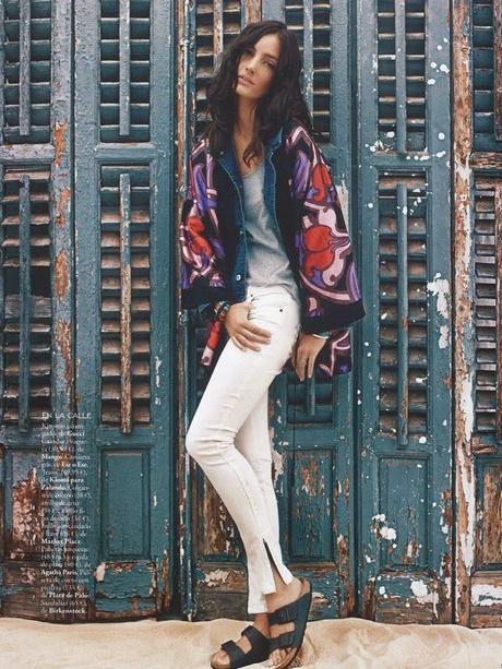 Mariana Coldebella by Mario Sierra for Elle Magazine, Spain, April 2014