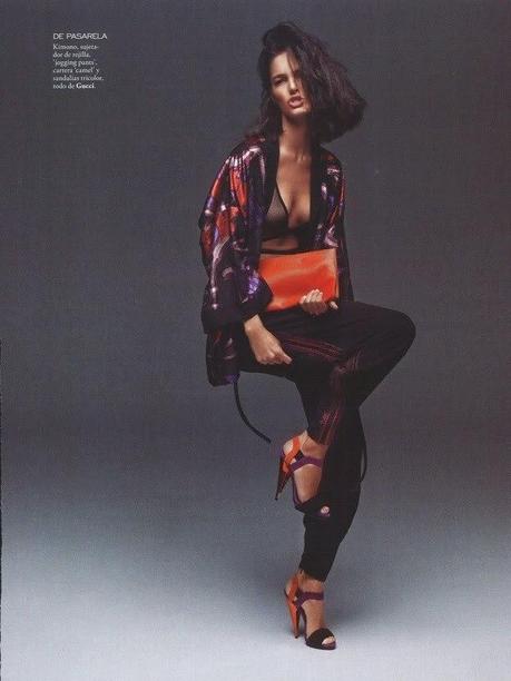 Mariana Coldebella by Mario Sierra for Elle Magazine, Spain, April 2014