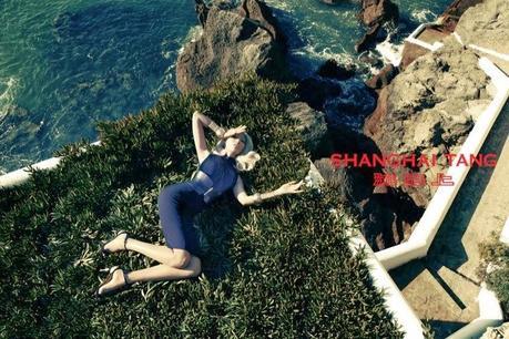 Bonnie Chen for Shanghai Tang Spring 2014 Ads by Richard Bernardin
