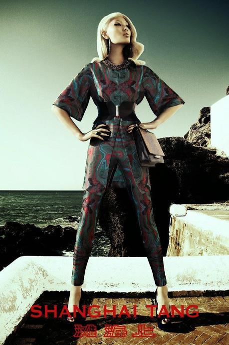 Bonnie Chen for Shanghai Tang Spring 2014 Ads by Richard Bernardin