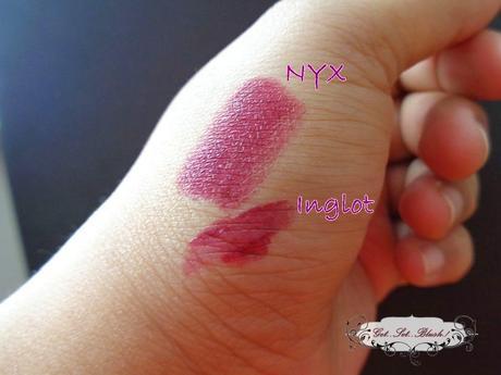 NYX Butter Lipstick in Licorice - Review, Swatches