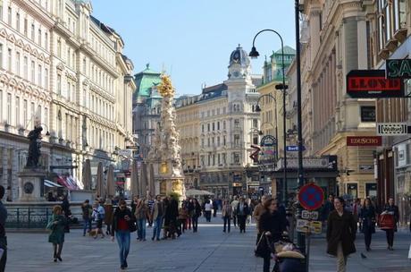 Vienna winkelstraat