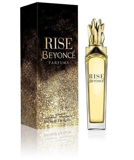 The spirit of RISE perfume by Beyoncé