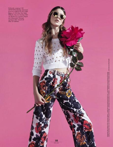 Tess De Vries For Elle Magazine, Netherlands, March 2014