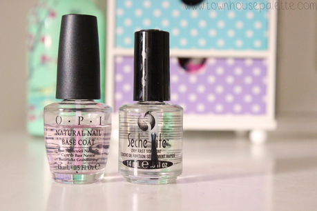 A Perfect Manicure Begins with a Protecting Base Coat and Ends with a Solid Top Coat!