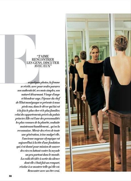 Charlene Wittstock For Gala Magazine, France, March 2014 Charlene Wittstock For Gala Magazine, France, March 2014