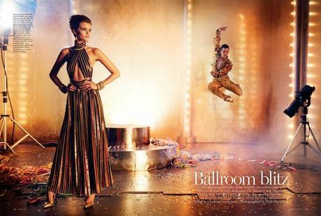 Abbey Lee Kershaw by Will Davidson for Vogue Magazine, Australia, April 2014