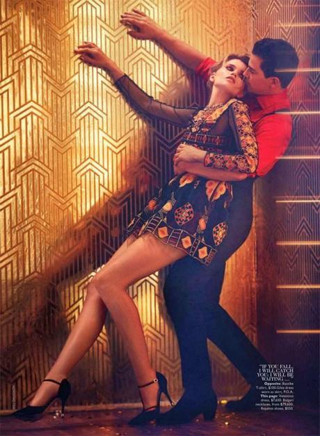 Abbey Lee Kershaw by Will Davidson for Vogue Magazine, Australia, April 2014