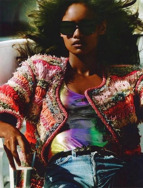 Malaika Firth for Vogue Paris Magazine, April 2014