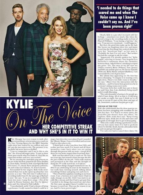 Kylie Minogue For Hello Magazine, UK,March 2014