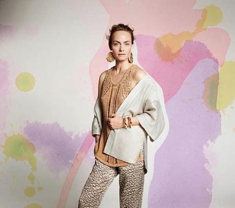 Amber Valletta in the H&M Conscious Spring 2014 Campaign
