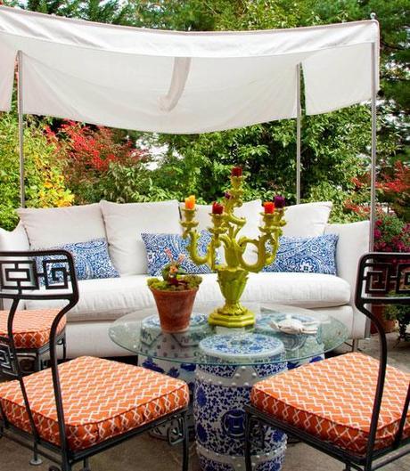 outdoor entertaining spaces @Simone Design Blog