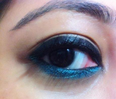 NYX Super Fat Eye Marker Carbon Black - Review, Swatch, EOTD