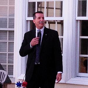 California 33rd Assembly District candidate Rick Roelle at Friday's campaign fundraiser in Apple Valley