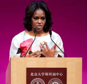 Mooch lectures China about free speech