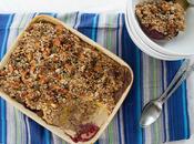 Plum Baked Spiced Oatmeal (Vegan, Gluten Free)