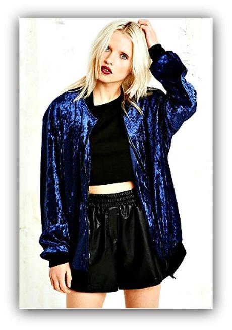 Vintage O&O Velvet Bomber Urban Outfitters 48