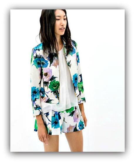 Zara floral jacket 59.99