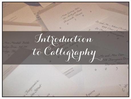 Intro to Calligraphy Class at Paper Source: Sat. 3/29/14