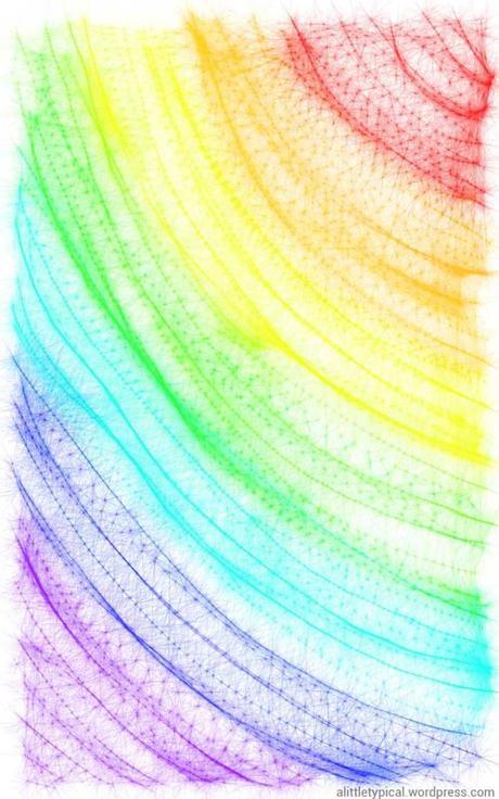 So much fun with Sketch ‘n’ go Warp rainbow2 by alittletypical