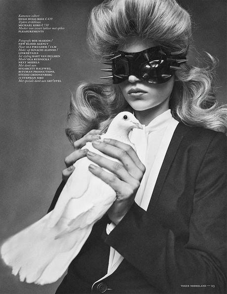 Ola Rudnicka for Vogue Magazine, Netherlands, April 2014