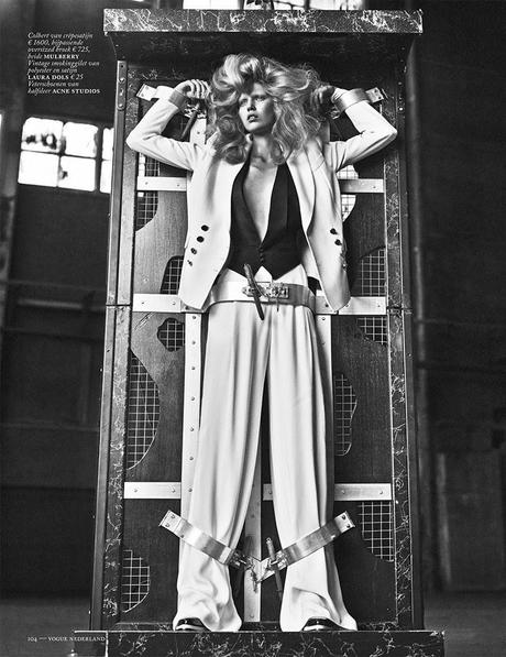 Ola Rudnicka for Vogue Magazine, Netherlands, April 2014