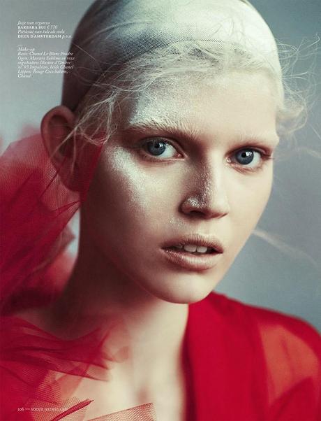 Ola Rudnicka for Vogue Magazine, Netherlands, April 2014
