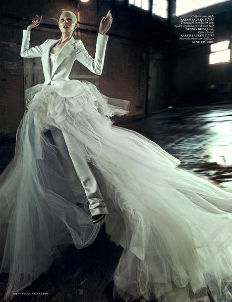 Ola Rudnicka for Vogue Magazine, Netherlands, April 2014