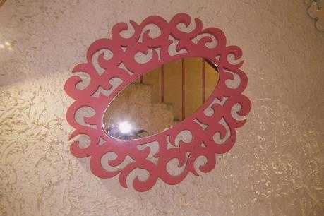 Wooden Mirror in Pink - A Few Items Spotted in Hau Khas Village That I Would Love To Keep In My House