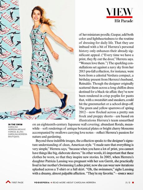 Hilary Rhoda, Jessica Hart For Vogue Magazine, US, April 2014