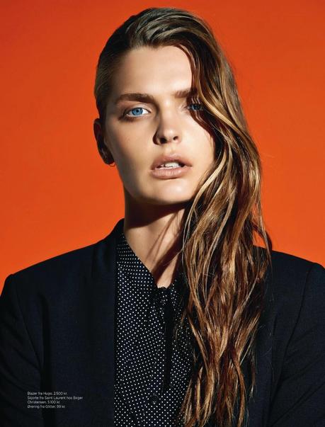 Gertrud Hegelund By Jonas Bie For Eurowoman Magazine, April 2014