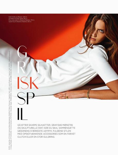 Gertrud Hegelund By Jonas Bie For Eurowoman Magazine, April 2014