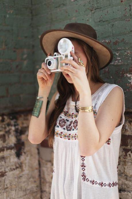 boho and camera