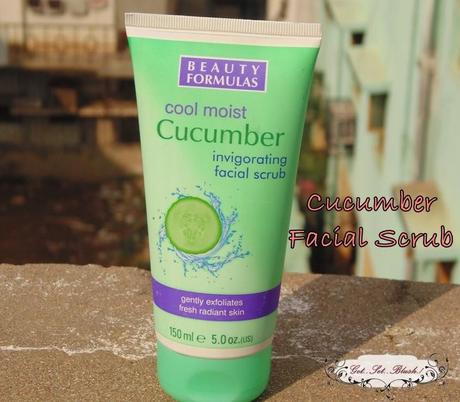 Beauty Formulas Cucumber Invigorating Facial Scrub Review