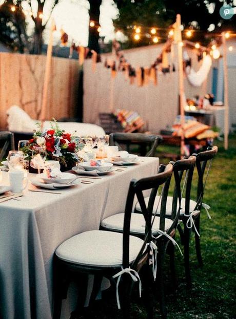 5 essentials items for a successful outdoor dinner party