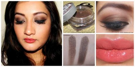 loreal infallible eyeshadow endless chocolate review and swatch and fotd