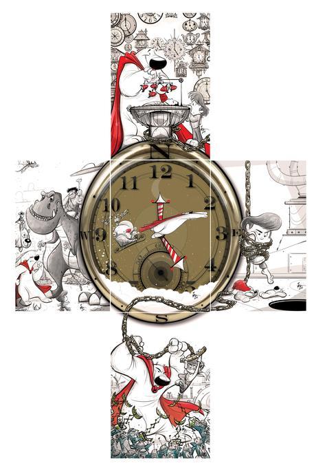 HEROBEAR AND THE KID returns with first new original series in over a decade Herobear and the Kid: Saving Time Combined Covers
