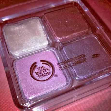 Body Shop Shimmer Cube Palette Review