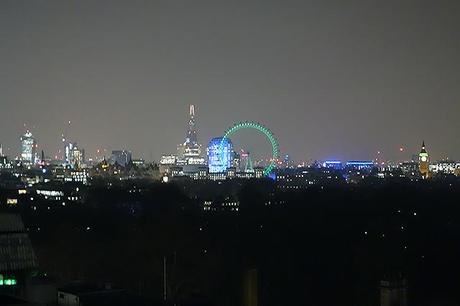 Four Seasons, London at night