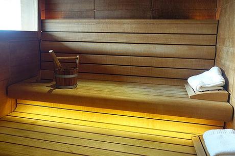 Sauna at Four Seasons, London