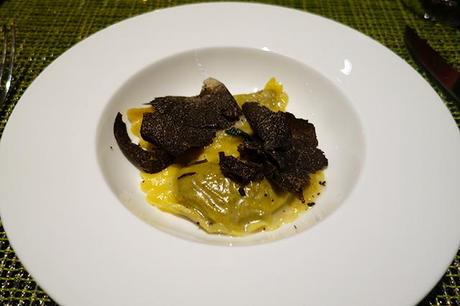 Agnolotti with Black Truffle