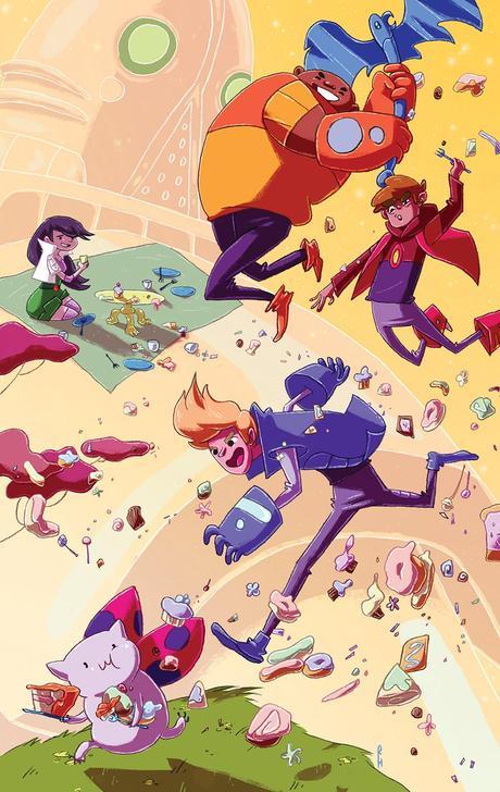 BRAVEST WARRIORS #21 Cover B by Rachael Hunt