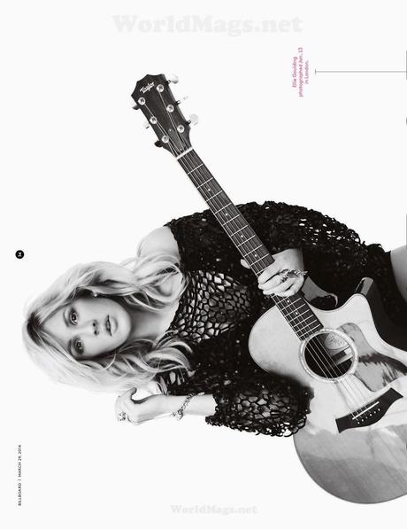 Ellie Goulding For Billboard Magazine, March 2014