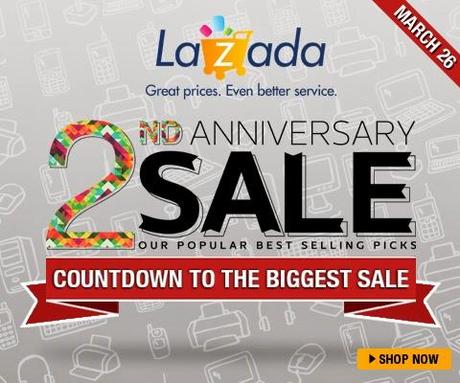 LAZADA CELEBRATES SECOND ANNIVERSARY WITH BLOW-OUT BARGAINS!