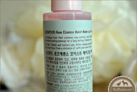 Skinfood Rose Essence Moist Make Up Fixer Review