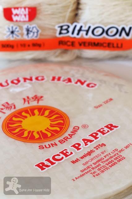 Vietnamese Rice Paper Rolls (Bill Granger)