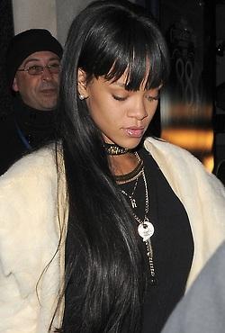 Rihanna Parties At Tramp Nightclub in London